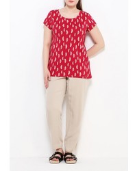 Женская красная футболка от SPRINGFIELD