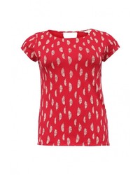 Женская красная футболка от SPRINGFIELD