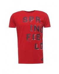 Мужская красная футболка от SPRINGFIELD
