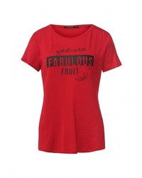 Женская красная футболка от Tom Farr