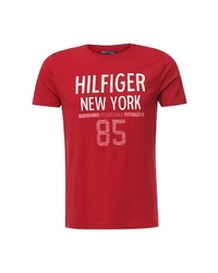 Мужская красная футболка от Tommy Hilfiger