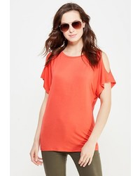 Женская красная футболка от Top Secret