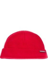 Мужская красная шапка от Burberry