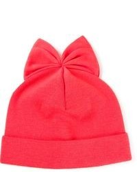 Женская красная шапка от Federica Moretti