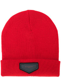 Мужская красная шапка от Givenchy