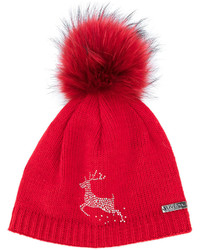 Женская красная шапка от Norton Co.