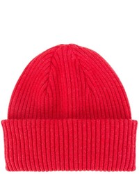 Женская красная шапка от Paul Smith
