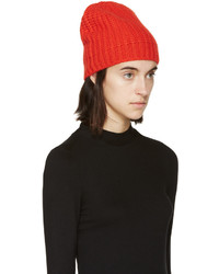 Женская красная шапка от Rag & Bone