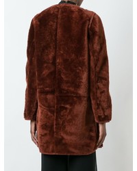 Красная шуба от Marni