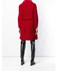 Красная шуба от Blancha