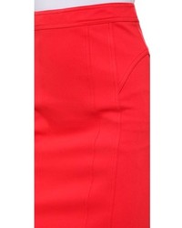 Красная юбка-карандаш от Nanette Lepore