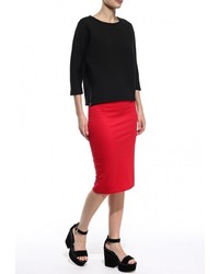 Красная юбка-карандаш от Influence