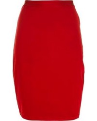 Красная юбка-карандаш от Jean Paul Gaultier