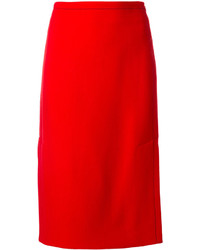 Красная юбка-карандаш от Marni