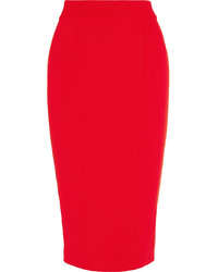 Красная юбка-карандаш от Nina Ricci