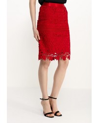 Красная юбка-карандаш от Paccio