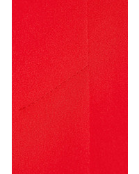 Красная юбка-миди от Alexander McQueen