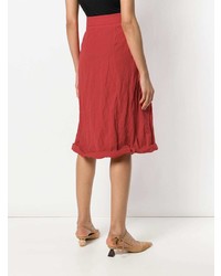 Красная юбка-миди от Ports 1961