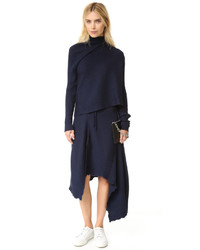 Красная юбка-миди от MARQUES ALMEIDA