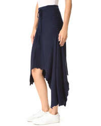 Красная юбка-миди от MARQUES ALMEIDA