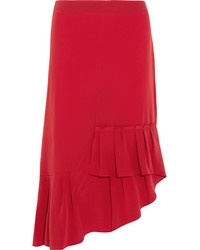 Красная юбка-миди от Tibi