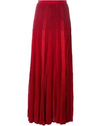 Красная юбка со складками от Missoni