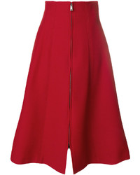 Красная юбка от Fendi