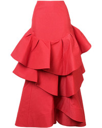 Красная юбка от Rosie Assoulin