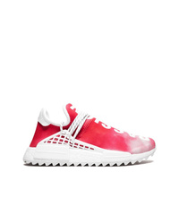 Мужские красно-белые кроссовки от Adidas By Pharrell Williams