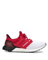 Мужские красно-белые кроссовки от adidas