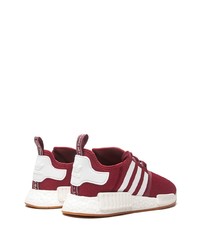 Мужские красно-белые кроссовки от adidas