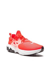Мужские красно-белые кроссовки от Nike