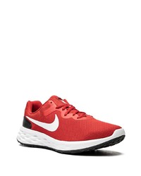 Мужские красно-белые кроссовки от Nike