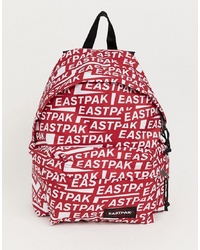 Мужской красно-белый рюкзак от Eastpak