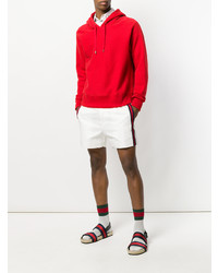 Мужские красно-темно-синие сандалии от Gucci