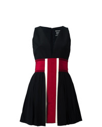 Красно-черное платье с пышной юбкой от Fausto Puglisi