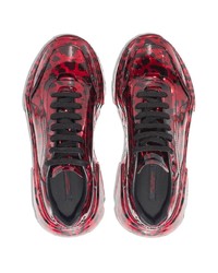 Мужские красно-черные кроссовки от Dolce & Gabbana