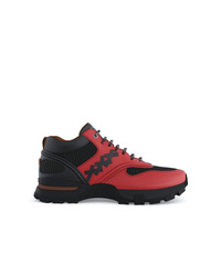 Мужские красно-черные кроссовки от Ermenegildo Zegna XXX