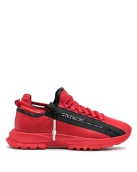 Мужские красно-черные кроссовки от Givenchy