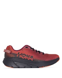 Мужские красно-черные кроссовки от Hoka One One