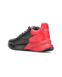 Мужские красно-черные кроссовки от Alexander McQueen