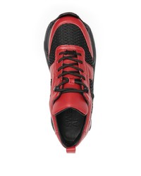 Мужские красно-черные кроссовки от SWEA
