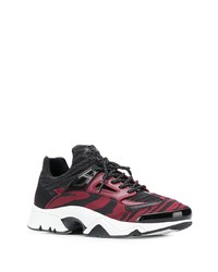 Мужские красно-черные кроссовки от Kenzo