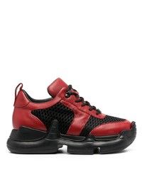 Мужские красно-черные кроссовки от SWEA