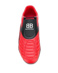 Мужские красно-черные кроссовки от Balenciaga
