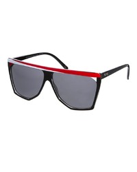 Женские красно-черные солнцезащитные очки от Quay