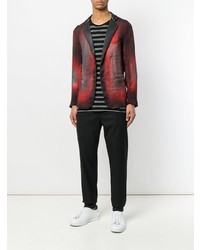 Мужской красно-черный пиджак от Avant Toi