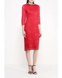 Красное вечернее платье от Aurora Firenze