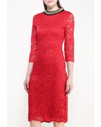 Красное вечернее платье от Aurora Firenze