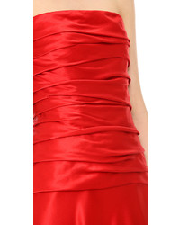 Красное вечернее платье от Alberta Ferretti